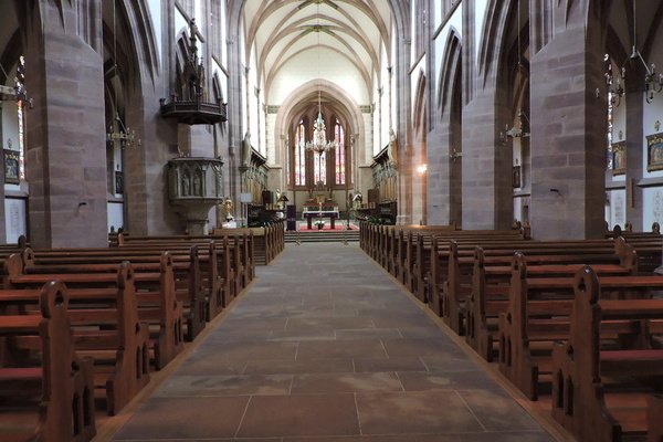 Stiftskirche St. Florentius - Niederhaslach Collgiale Emilie Raynaud